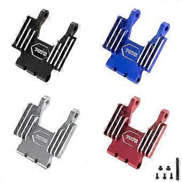 För 1/4 Promoto-MX Elektrisk Motorcykel Aluminiumlegering Främre Kran Sitsstöd 261010 Silver