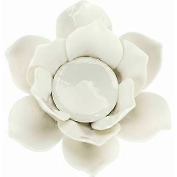 Handgjord Suckulent Blomsterbordsdekoration, Högtemperaturkeramik för Elegant Inredning, Stabil Bas Säkerställer Stabilitet (4.52In X 2.36In)
