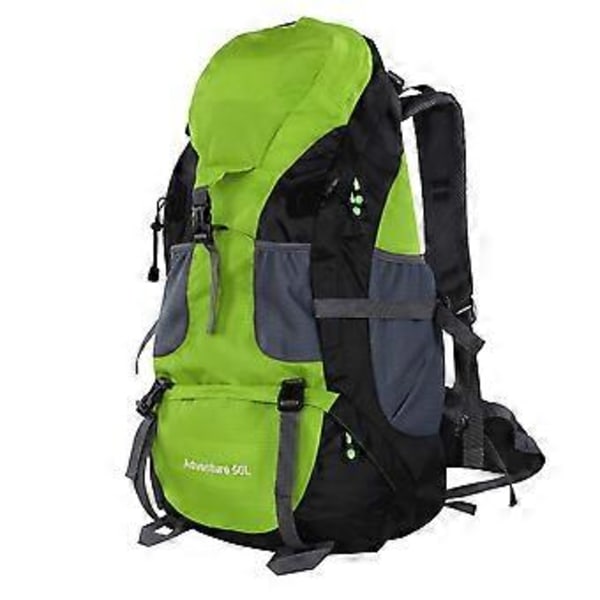 Free Knight 50L Vanntett Bag Camping Klatring Utendørs Reise Vandring Ryggsekk (Grønn)