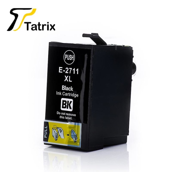 Tatrix For Epson 27xl T2711 T2712 T2713 T2714 Ink Cartridge For Epson Workforce Pro Wf-3620dwf Wf-3640dtwf Wf-7110dtw Wf-7610dwf 2 set 8 colors