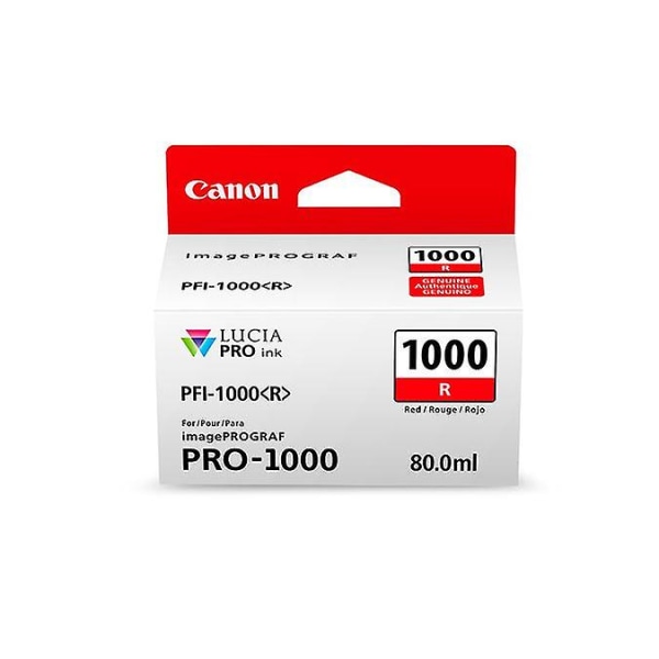 Canon pfi-1000r red printer ink cartridge