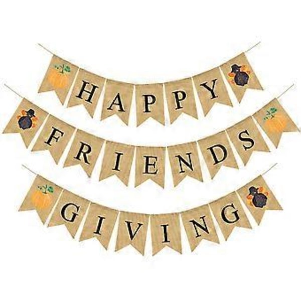 Höstgirlang Blomgirlanger Thanksgiving Hängande Banner Höst Thanksgiving