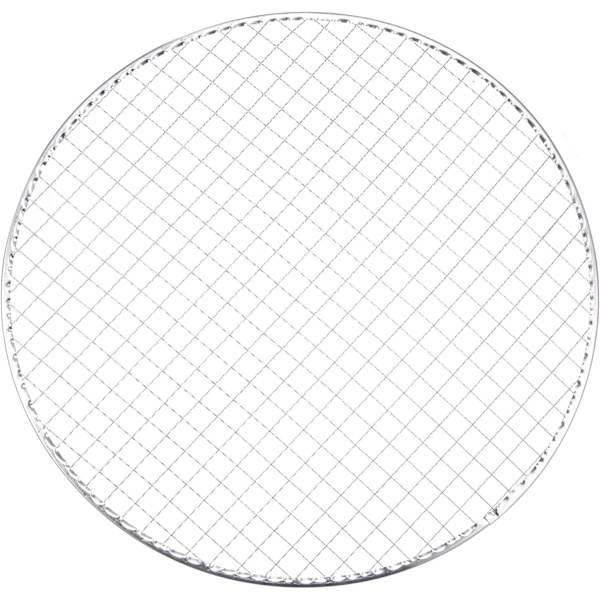 5 stk runde grillnett i 13\" diameter, galvanisert jern