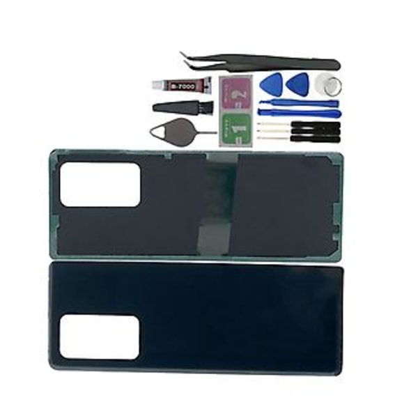 Til Z Fold 2 5G F916 Batteridæk Bagside Cover Udskiftning (Sort, Brun) (Sort)