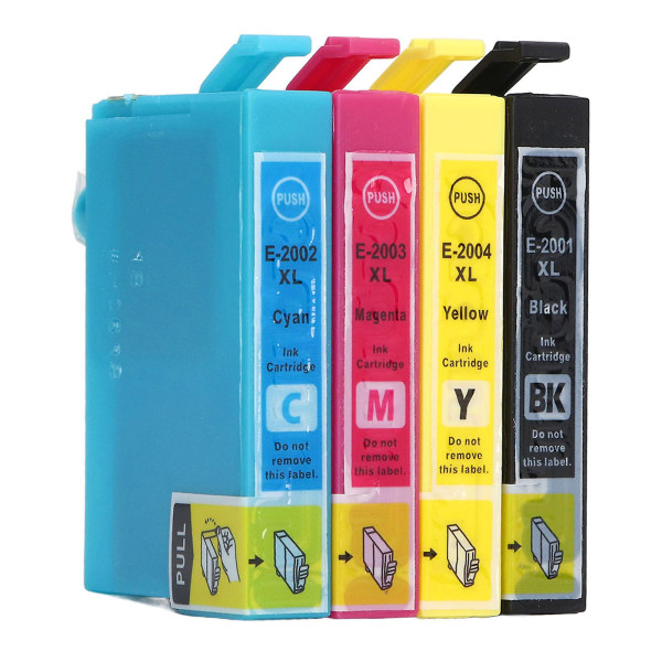 Ink Cartridge 4 Colors Bk C M Y Abs Housing Fadeless Printing Cartridge Combo Pack For Xp 200