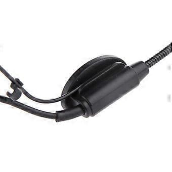 Unidirectional Headset Dynamisk Mikrofon Kablet Mikrofon Sort