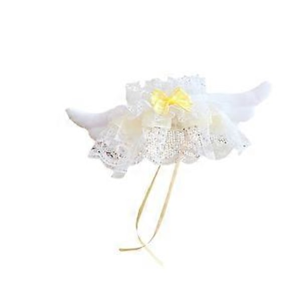 Plys Figur Blonde Hagesmæk Blonde Halsudskæring Hagesmæk, Pædagogiske Kostumer Tøj DIY Lav Dine Egne Dukker Sjal til 15 cm Dukker (gul)