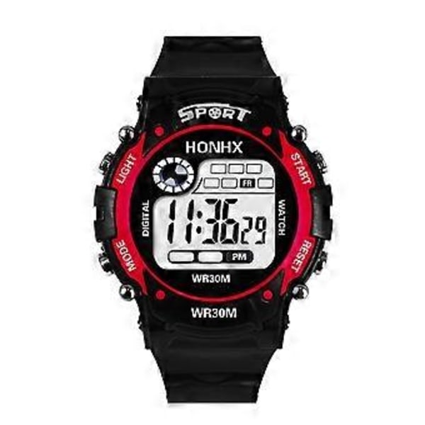 Snygg Herr Digital LED Analog Kvarts Alarm Datum Sport Armbandsur - Lägg till lite kant till din look! YE