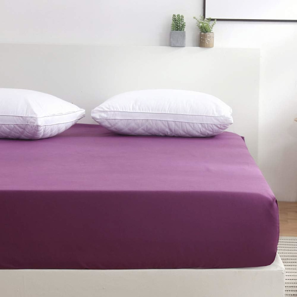 Lakan med resår, 180 x 220 cm, överdrag 30 cm, polyester madrassskydd