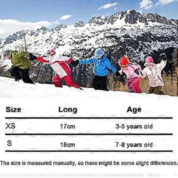 Skidhandskar för barn Vattentäta Barn Utomhus Småbarn Vinterhandskar Snowboardhandskar