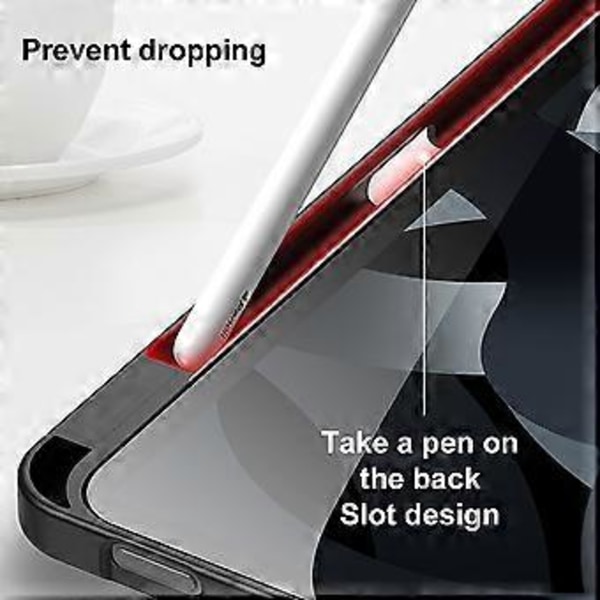 Etui Kompatibelt med iPad Air4/5 10.9, Separasjon Avtakbart Magnetisk Etui, Transparent Bakside