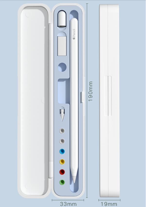 Etui kompatibel med Apple Pencil 1. og 2. generation