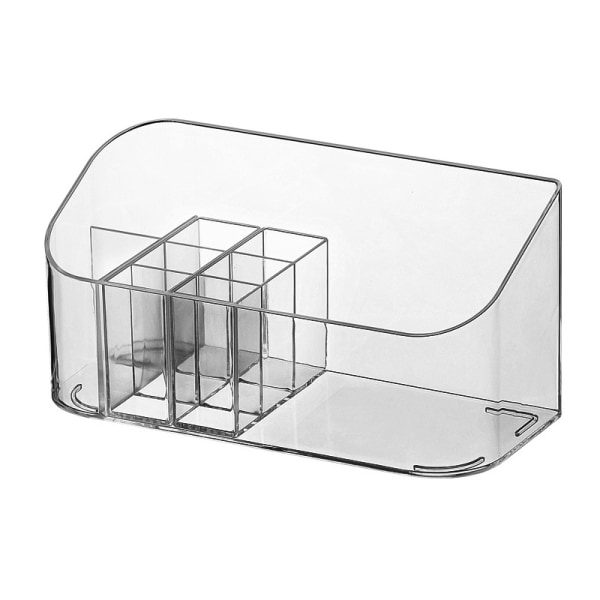 Makeup Organizer Kosmetisk Förvaringslåda Genomskinlig Skrivbordsarrangör för