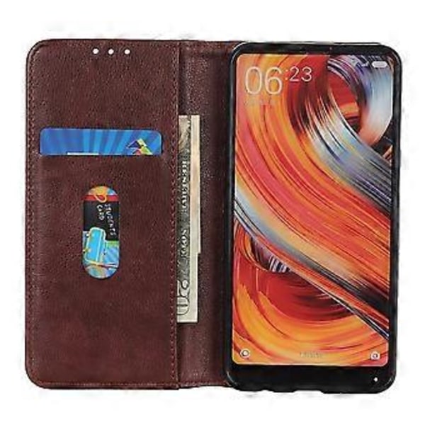 För Motorola Edge 50 5G Ställfodral Delat Läder Litchi Textur Plånboks Telefonfodral (Stil D)