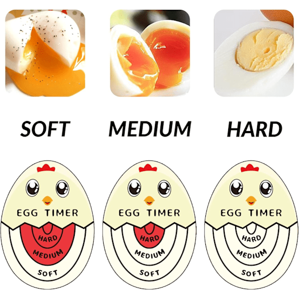 Egg Timer for Boiling Eggs Soft Hard Boiled Egg Timer That Changes Col