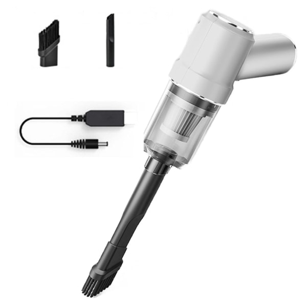 120w Cordless Handheld Vacuum Cleaner Electric Dust Blower White Basic Section