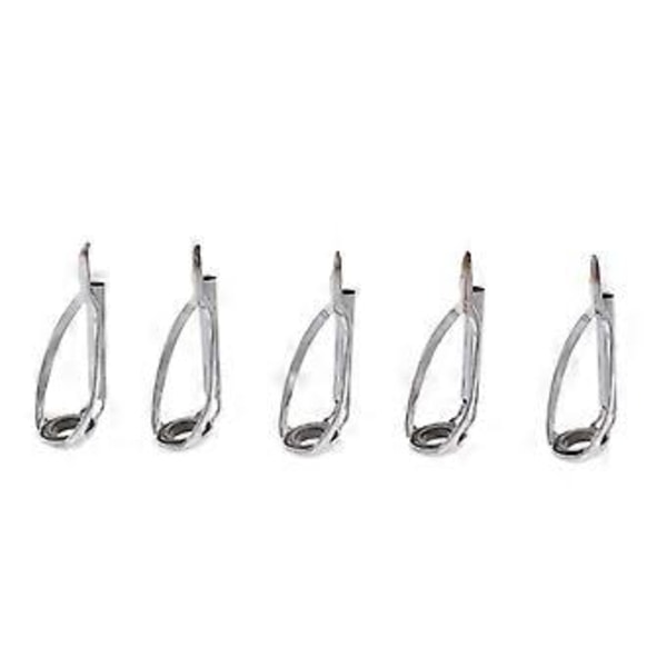 5st Fiskespö Ring Guide Set SIC Ring Spö Guides 4-6mm (Storlek 3)