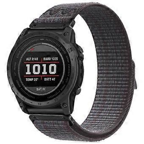 Til Garmin Fenix 7/Forerunner 965/955/945/935 Armbånd 22mm Nylon Urrem (Style C)