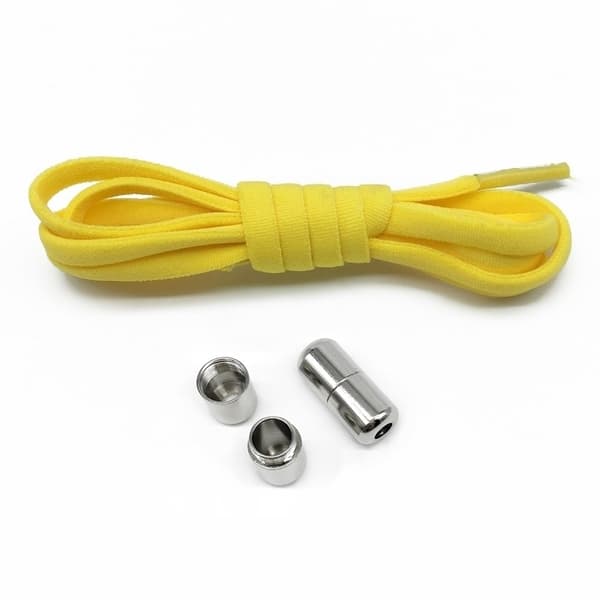 Halvcirkelformede stropper, ingen binding, ingen snørebånd, elastiske elastiske doven sko