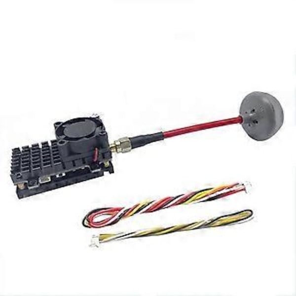 5.8Ghz 2W FPV VTX Transmitter+FPV Antenne 2000MW 48CH Audio Video Transmitter til RC FPV Langdistance Drone