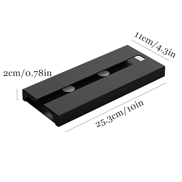 2-pack vinglasställ i plast (svart)