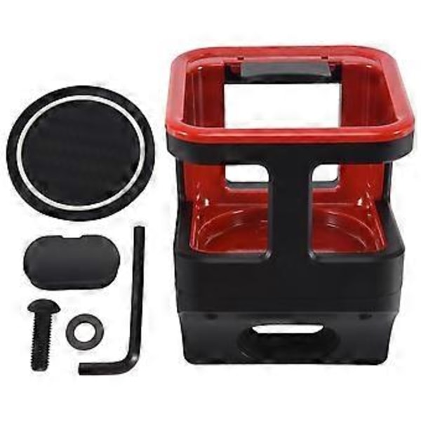 Bil Vattenkopp Flaskhållare för Jimny JB64 JB74 2019-2023 Bilfäste Telefon Dryck Kopphållare Ställ Organizer