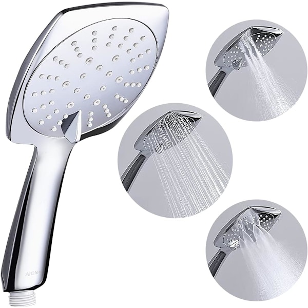 High Pressure Shower Head Large Water Saving Square Shower Head w