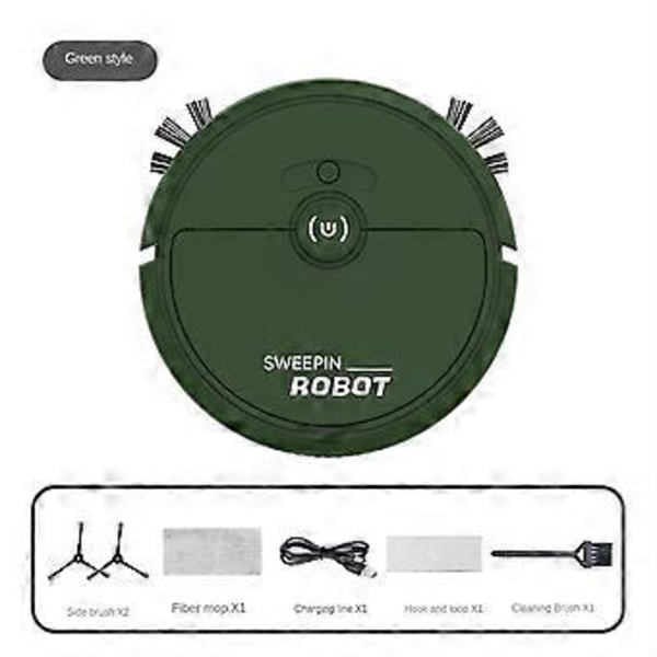 1/3 stk Hurtig Rengøring Smart Støvsuger Innovativ Multifunktionel Intelligent Fejemaskine Praktisk Effektiv Familierobot (Style A 3 stk)