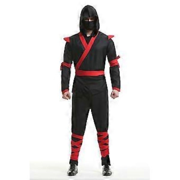 Halloween Vuxen Kostym Manlig Ninja Cosplay Kostym (L)