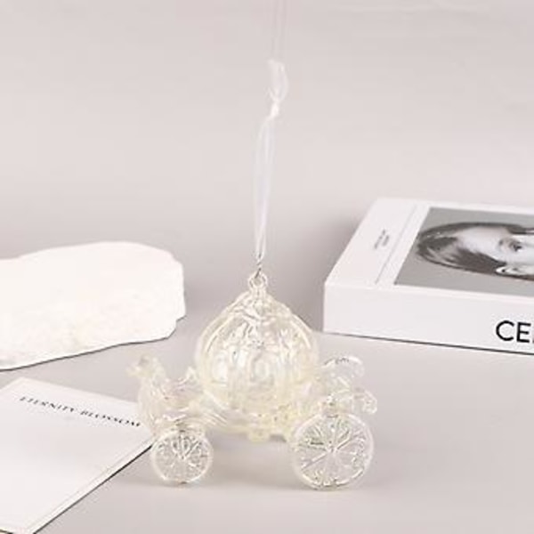 1 stk Julepynt Akryl Krystall Juletre Ornament DIY Juledekorasjon (N6)