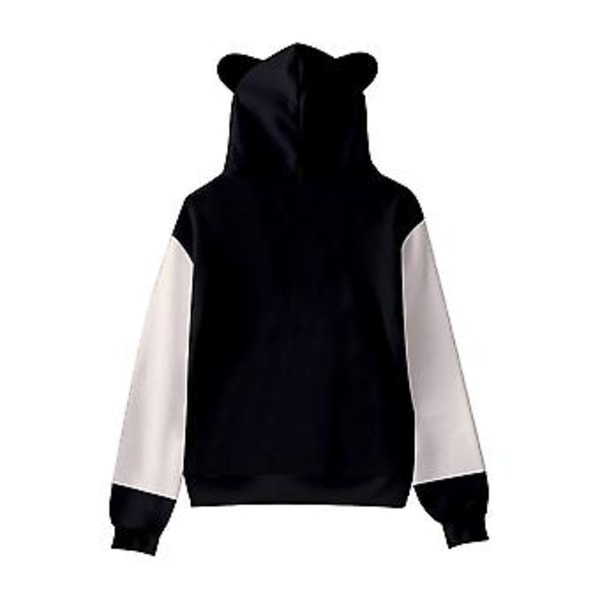 Unisex Spyfamily Anime Manga Hoodies Modetryckta Söta Kattöron Huvtröja Jumper Toppar Långärmad Tröja Presenter (2XL C)