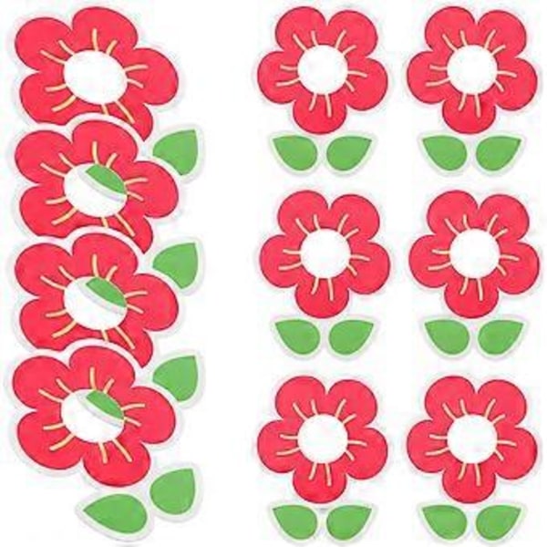 50 st Lollipop Papperskort Blomform Lollipop Pappershållare Barnkalas Favörer