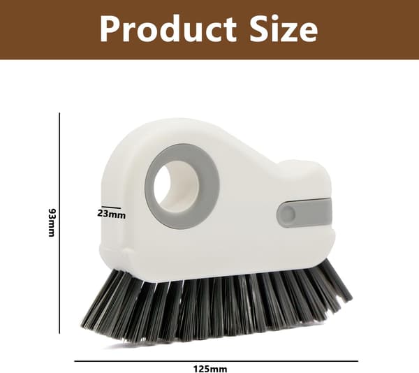 Groove Cleaning Brush Window Brushes - 2 in 1 Multifunction Groov