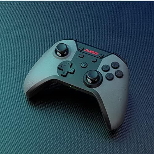 Switch-kontroller, AG180 Bluetooth 5.0 Pro-kontroller Gamepad kompatibel med Switch/Switch Lite, dobbel vibrasjon og W