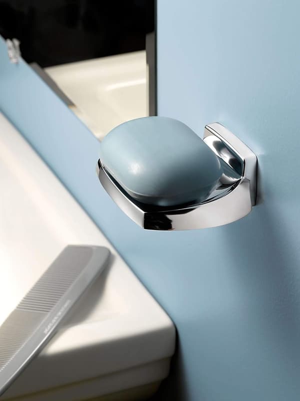 6,9\" Diameter Moderne Håndkleholder for Bad, Krom