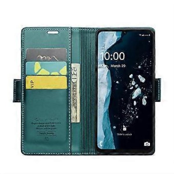 Til Samsung Galaxy A06 Case CASEME 023 Series RFID-Blokerende Blankt Stativ Telefon Cover (Style E)