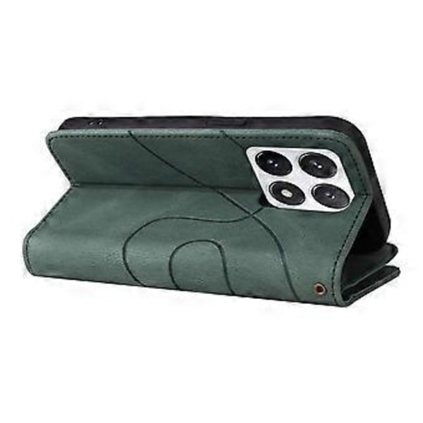 KT Multi-Function Series-5 Xiaomi 14T Pro -kotelolle Vetoketjullinen lompakko Nahkainen puhelinkotelo Jalusta (Tyyli D)