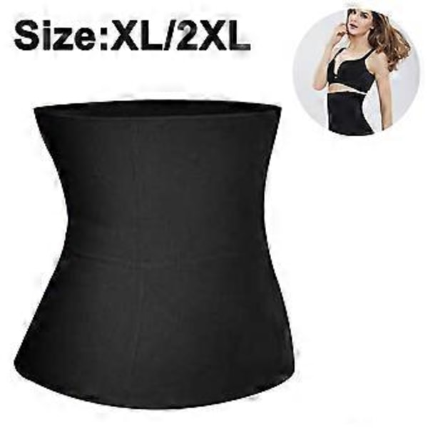 1 Stk. Postpartum Abdominal Bindeunderbukser C-Sektion Gendannelsesbælte - Sort XL