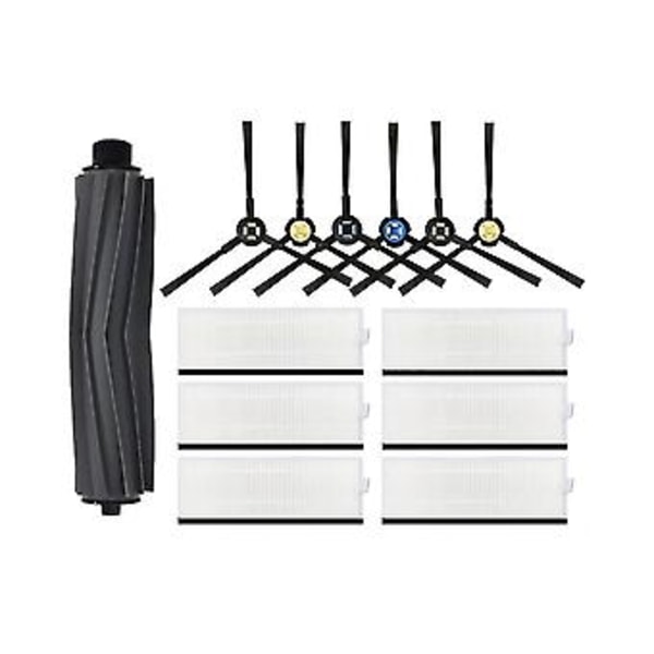Tilbehør til Ssr1 / Ssra1 / A9s / A9 / A7 robotstøvsuger - Hovedsidebørste, HEPA-filter ( )