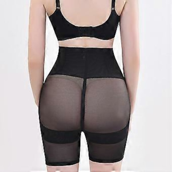 Formkläder för kvinnor, Magkontroll, Högmidjade Body Shaper Shorts, Butt Lifting Underkläder, Lårformare, Formkläder, Livstycke (S Svart)