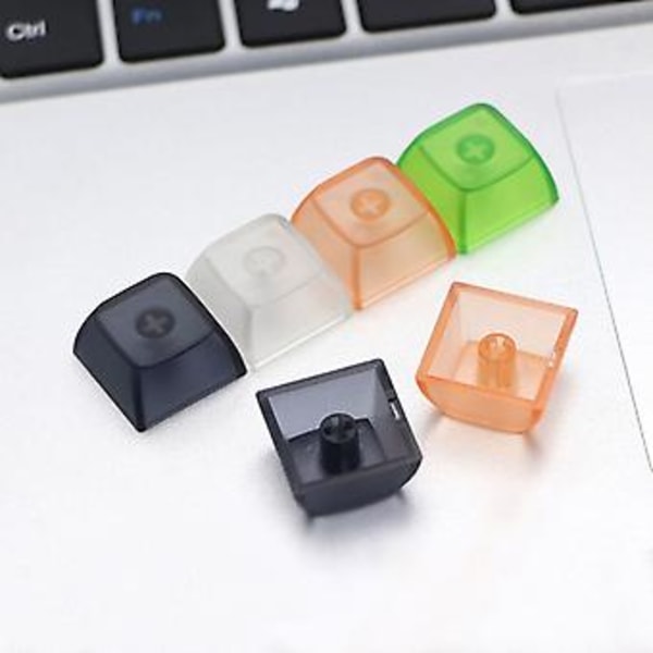 10 st Xda Profil Transparenta Pbt-tangentbordsknappar Mekaniskt Tangentbord Bakgrundsbelyst Tangentbordsknappar