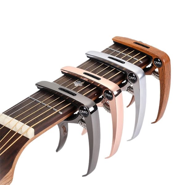Akustisk gitarr, elgitarr, ukulele tillbehör: Unisex stämapparater och klämmor Rose Gold