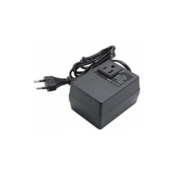 220V til 110V, 200W transformator, med europeisk plugg, for redusert v