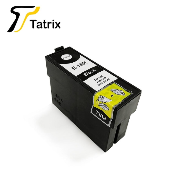Tatrix 8pcs T1361 136 Compatible Ink Cartridge For Epson Workforce K101 K201 K301 Inkjet Printer