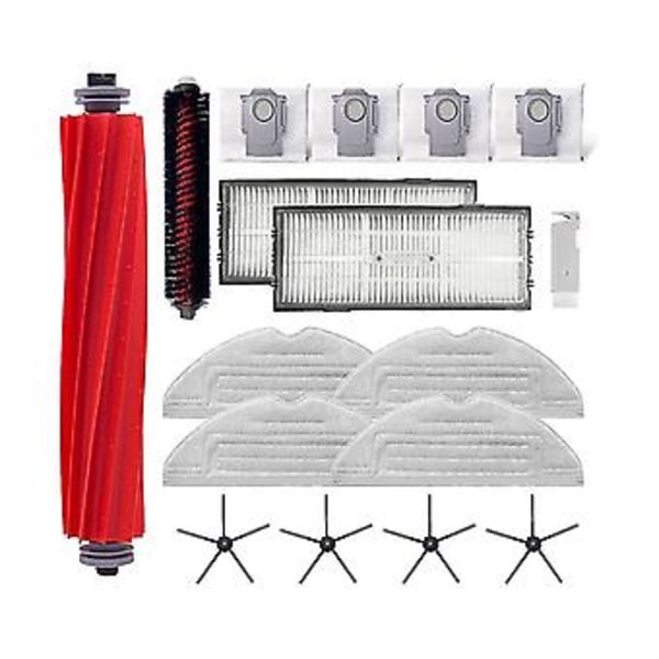 Til S7 Maxv Ultra S7 Pro Ultra G10 Hovedsidebørste Hepa Filter Mop Dele Robotstøvsuger ( )