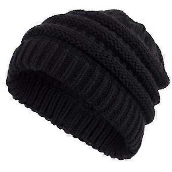 Slouchy Beanies til Kvinder Oversized Strik Varm, Vinterhatte til Kvinder Tyk til Koldt Vejr