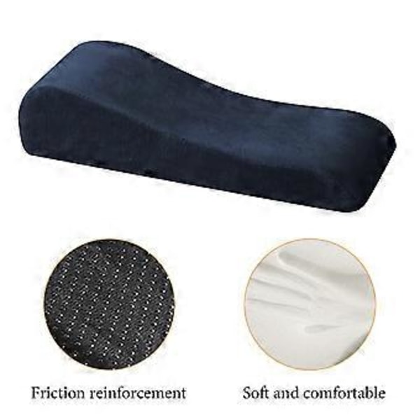 Ergonomiske Armleneputer for Kontorstol, Memory Foam Putetrekk Egnet for Gamingstoler, Rullestoler og Skrivebordsstoler
