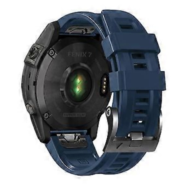 Type M Silikone Urrem 26mm til Garmin Tactix 7 Pro/Fenix 7X/Fenix 6X Pro (Style M)