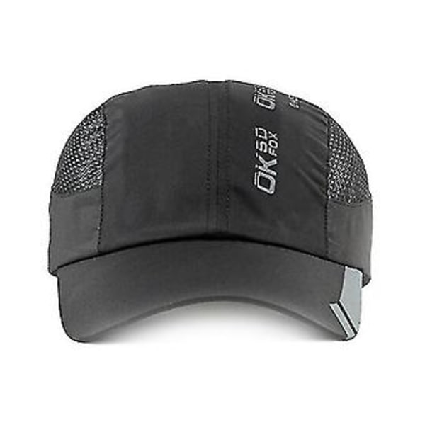 Unisex Andningsbar Snabbtorkande Topphatt för Män & Kvinnor Basebollkepsar Herrkeps Pappahatt Utomhus Fiske Solhatt för Sommar 5 Färger (Orange)