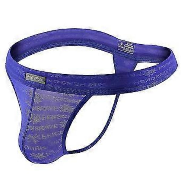 Herrkalsonger G-string Tanga Underbyxor Trosor Underkläder -NMAOV(S Royalblå)